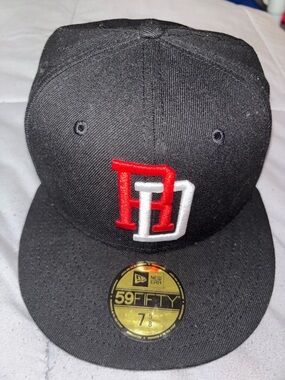 New Era Black 59FIFTY Fitted Cap Dominican Republic